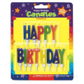 Happy Birthday Letter Candle